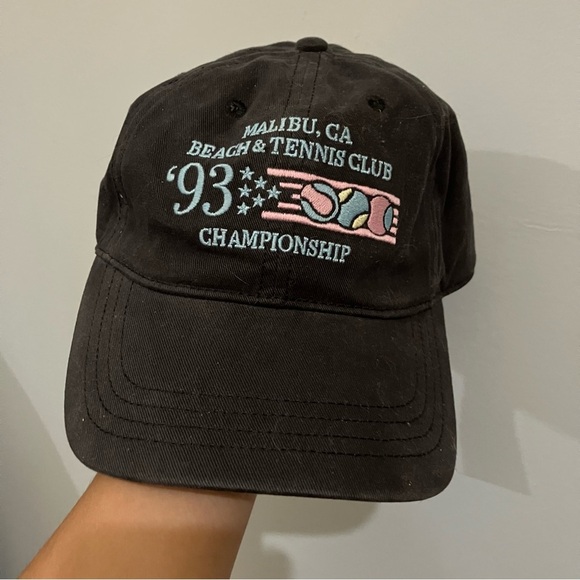 Abercrombie & Fitch One Size Unisex Grey Hat Malibu, Ca NWT - Picture 2 of 5